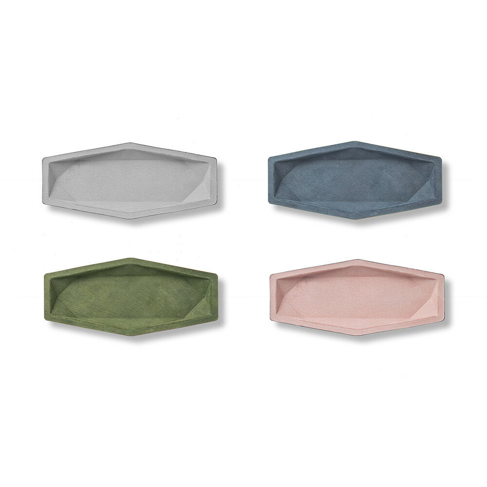 【ふるさと納税】colm多角形レザートレイMサイズ　独自立体成型製法 【選べる4カラー】 | レザートレイ 本革 小物入れ トレー 収納 ミニトレー コンパクト キートレイ 玄関 デスク 眼鏡 時計 キャッシュトレイ 文房具 鍵置き おしゃれ 革製品 人気 おすすめ 送料無料