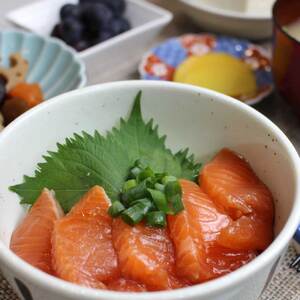 漬け丼の具 (サーモン ぶり タラ) お刺身 (しめさば 炙り)セット 味付き 丼 しょうゆたれ ごまたれ|どんぶり 刺し身 詰め合わせ 福袋 ブリ づけ丼 冷凍 小分け 岩手県大槌町 いわて ご飯の