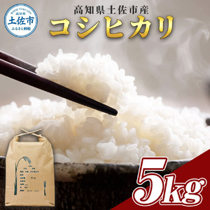 R7年度米 コシヒカリ 5kg 5キロ 精米 白米 お米 ご飯 ごはん 米 kome こめ こしひかり 高知県産 国産 お取り寄せ 常温 高知県 高知 土佐市【森岡　敬】 [BQBA002]
