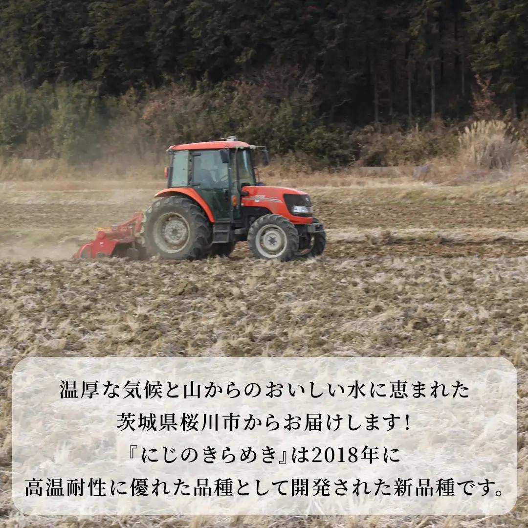 令和7年産 にじのきらめき 5kg 白米 精米 国産 茨城県 お米 米 おこめ おコメ ごはん 銘柄米 スピード 最短 7日 すぐ届く すぐ発送 [SC069sa-sp]