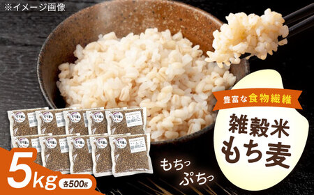 内子町産もち麦5kg BKAD012 もち麦