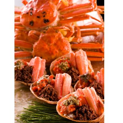 ふるさと納税 鯖江市 【11月6日漁解禁】 冬の味覚!越前せいこがに甲羅盛 6個セット 1杯当り180g〜200g |  | 02