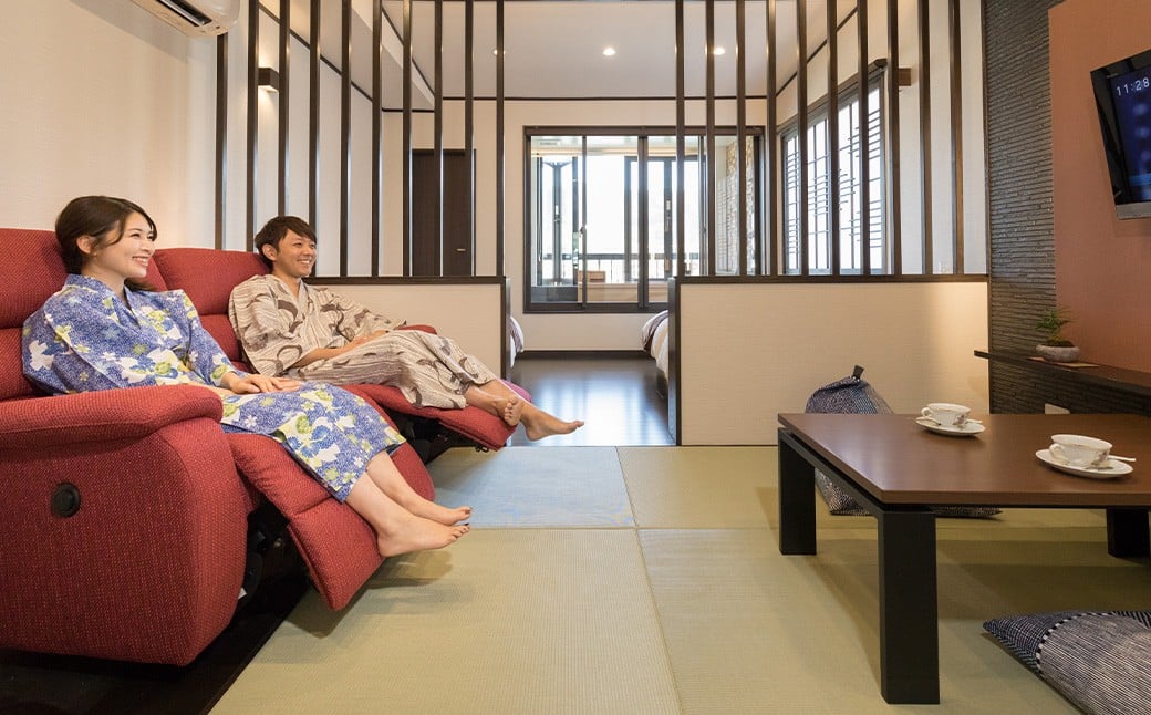 【1泊2食ペア (休前日) 宿泊券】 筑後川温泉清乃屋　宿泊チケット