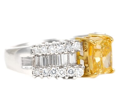 PT900/K18 ダイヤモンドリング　AR0101YD-C