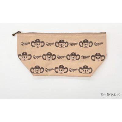 ふるさと納税 大垣市 【中日ドラゴンズとのコラボアイテム】のこり染×ドアラポーチ　かき