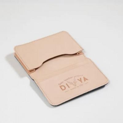 ふるさと納税 三好市 《国産鹿革×阿波藍染》手作り 名刺入れ(紺色)ポケット マチあり |  | 02