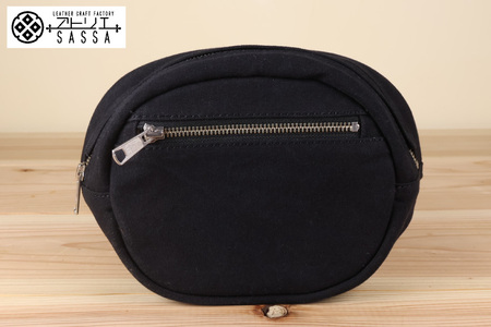 ボディバッグ エッグ [アトリエSASSA 富山県 朝日町 34310572-bk] 