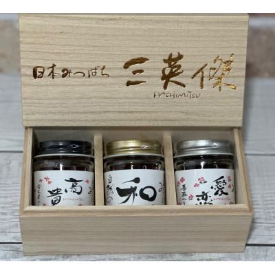 ふるさと納税 稲沢市 日本みつばちはちみつ三英傑(30g×3本) |  | 01
