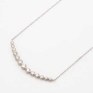 PT900/PT850　1.00ctダイヤモンドペンダントネックレス HH-020113 SWBT030-a