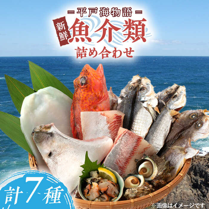 【ふるさと納税】【平戸海物語】新鮮 魚介類 詰め合わせ 【百旬館】 [KAK054] いか ブリ ヒラス ブロック 地魚 干物 刺身さしみ セット 海鮮 鮮魚 魚介 九州 長崎