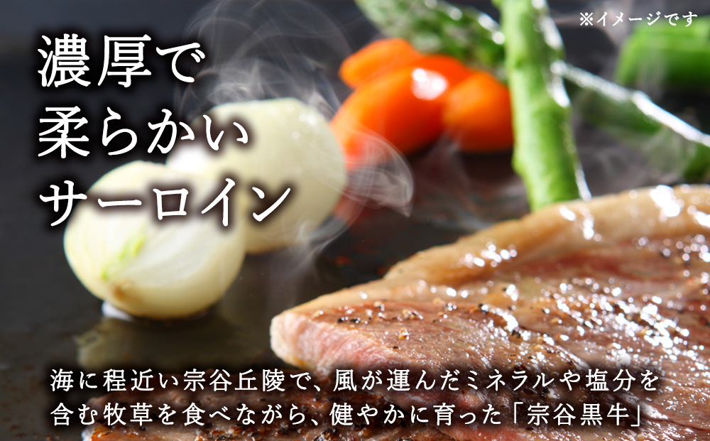 宗谷牛サーロインステーキ肉　180g×2枚