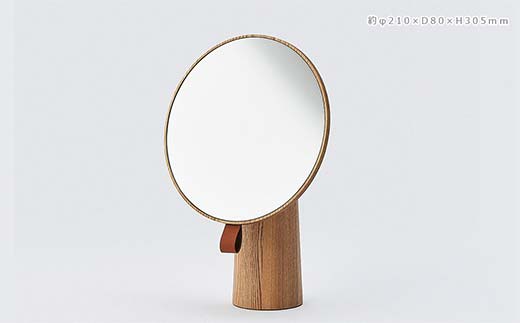 木製ミラー Pivot mirror（ピボットミラー） natural／SASAKI HOKKAIDO WOOD F6S-464