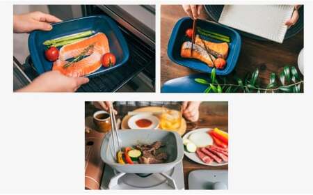 有田焼 5way plate ネイビー おしゃれな土鍋【まるぶん】 料理家 河瀬璃菜 コラボ 食器 調理器具 キッチン用品 35000円 3.5万円 A35-570