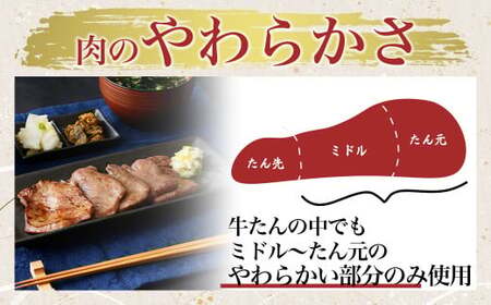 牛タン　仙台名物　厚切り牛タン400g(200g×2 塩味) 　焼肉 BBQ 【04209-0004】