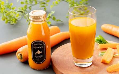北海道産 agurico 人参ミックスジュース 180ml 10本入り  | 飲料 野菜 ジュース にんじん ミックス
