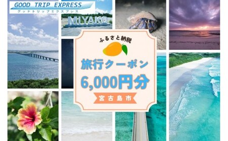 宮古島市に泊まるふるさと納税旅行クーポン【6,000円分】（NK02）