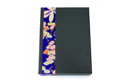 柿渋塗 四つ目箱 A4サイズ 黒布付【TN102】