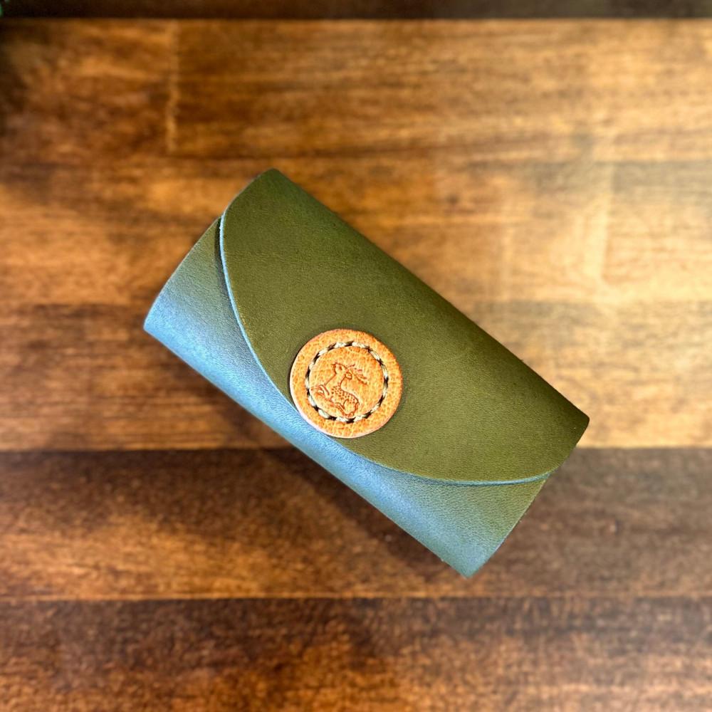 【ふるさと納税】キーケースwith Cow【2色展開】