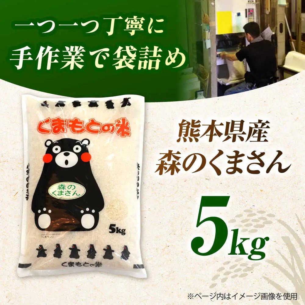 令和7年産森のくまさん白米5kg 熊本白米ZBI032