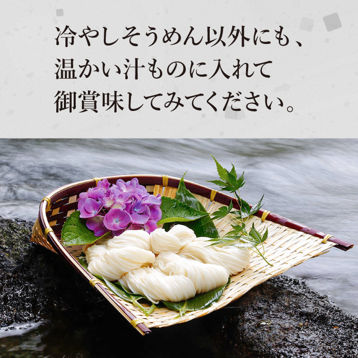 【定期便 年4回】手延べ そうめん 3kg （50g×60束）  / 素麺 麺 / 南島原市 / 池田製麺工房 [SDA042]_イメージ3