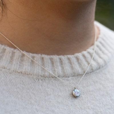 ふるさと納税 北本市 石戸蒲ザクラ100周年記念 Kenichi Kondo 七宝ネックレス「憐」 |  | 01