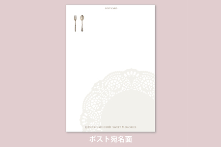 七字純子パステル画〈SWEET MEMORIES〉ポストカードセット（12種）【パステル画 ポストカード カード セット 苺 ショートケーキ 七字純子 茨城県 水戸市】（FZ-5）