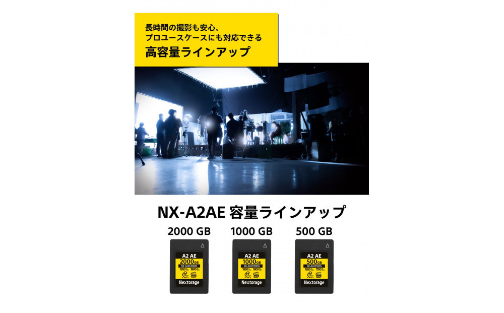 NX-A2AEシリーズ CFexpress4.0対応 CFexpress Type Aメモリーカード 1,000GB