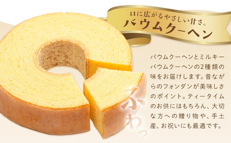 バウムクーヘン 食べ比べ 計20個 (10個 × 2箱 ) ミルキーバウムクーヘン 不二家 fj06