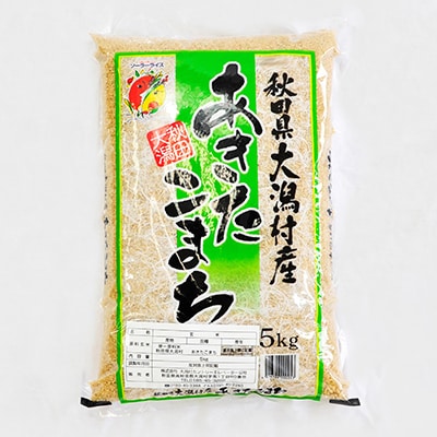 【毎月定期便】【玄米】あきたこまち5kg全8回【配送不可地域：離島・沖縄県】