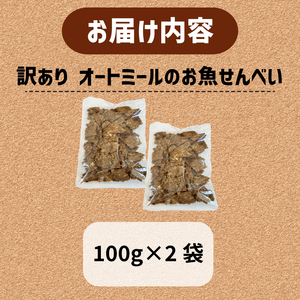 訳あり ペット用 オートミールのお魚せんべい ( 鯵 カマス 鰯 ) 200g ＜ ペット用 ドライ 犬 魚 さかな せんべい オートミール ドッグフード 手作り おやつ 詰合せ 愛犬用 愛犬用ご飯 