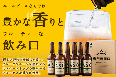 阿蘇ブロンドエール 330ml×6本セット 熊本県南阿蘇村《90日以内に順次出荷（土日祝を除く）》株式会社南阿蘇ケアサービス ビール