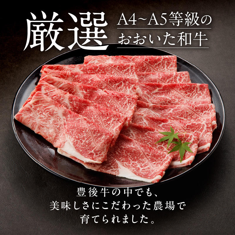 【贈答用】A4～A5等級 おおいた和牛ウデ肉スライス800g（1パック）_2420R_イメージ2