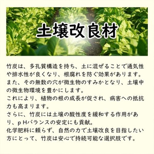 竹炭 未粉砕 72L 土壌改良 園芸 消臭 調湿効果 [0605]