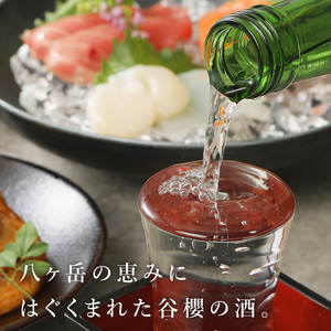 谷櫻酒造　谷櫻 梅酒 ２本セット 甘さ控えめ 500ml×2本 セット お酒 梅 八ヶ岳南麓湧水 母の日 父の日 [h051]