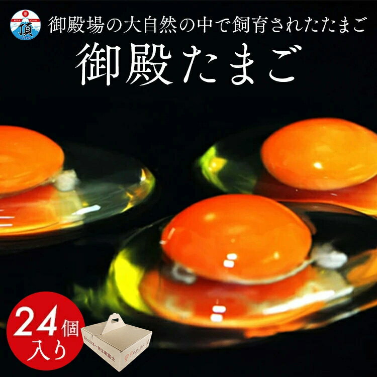 【ふるさと納税】「御殿たまご」赤たまご20個+破損保障分4個（6ヶ入P×4P） ｜ 卵 タマゴ 玉子 たまごかけご飯 生卵 鶏卵 卵焼き 国産 東富士養鶏場 寄附額 10000 10000円 1万円 以下 以内 ※北海道・沖縄・離島への配送不可