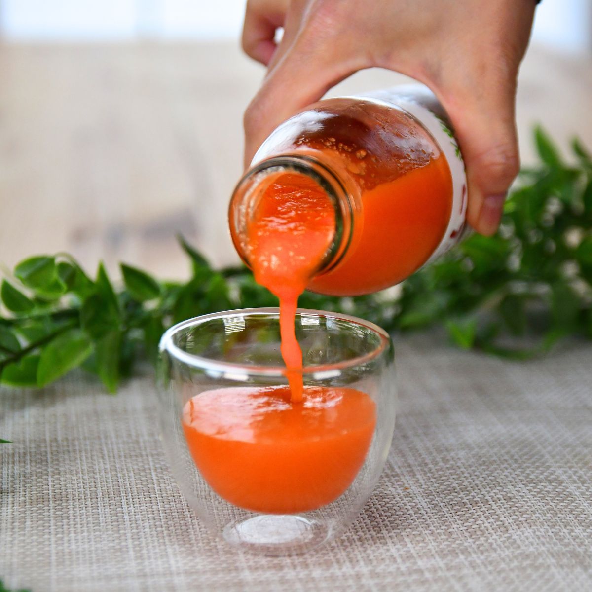 にんじんジュース りんごミックス 1L×6本 | ジュース 人参 人参ジュース 野菜ジュース リンゴ フルーツ ミックスジュース 果肉 トロトロ 濃厚 おいしい おすすめ プレゼント ギフト お取り寄