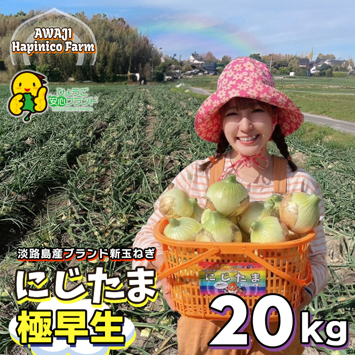 まるでフルーツ？！淡路島産ブランド新玉ねぎ 極早生 「に