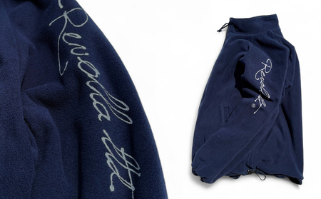 ファッション 洋服 2WAY リバーシブル ナイロン×フリース  ブラック 静岡県 牧之原市 REVOLLA