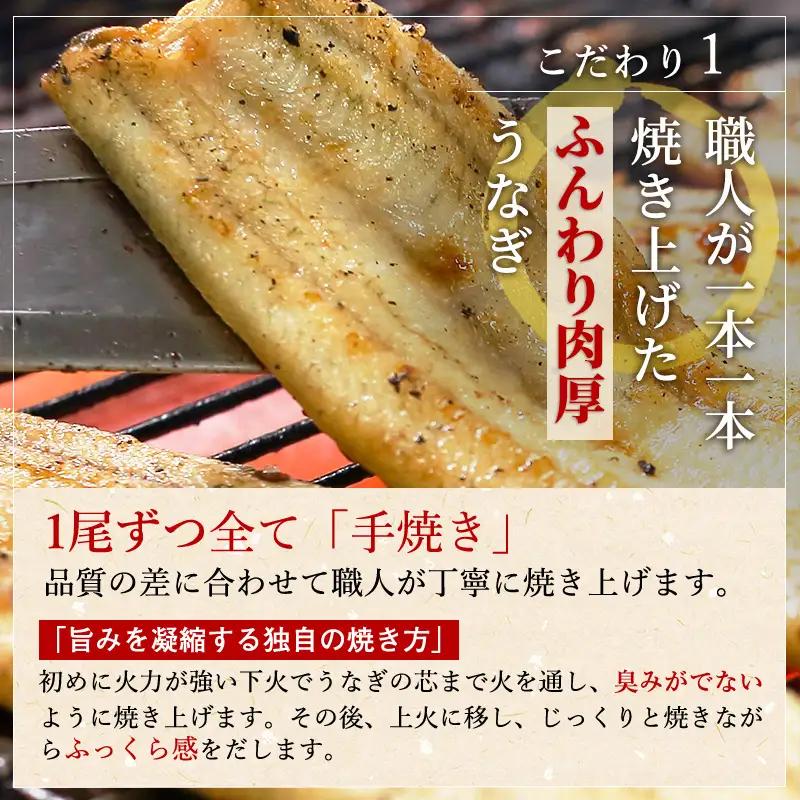 うなぎ 長白焼 2尾 訳あり 小分け 冷凍 うなぎ