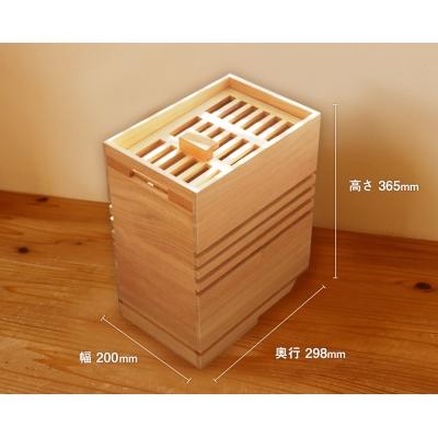 ふるさと納税 古賀市 野菜箱(キャスター付)　(株)増田桐箱店 |  | 02