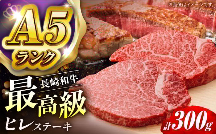 
            【発送時期が選べる】A5ランク ヒレステーキ 150g×2枚 長崎和牛【肉のあいかわ】 [NA108]
          