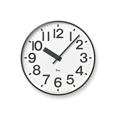 【ふるさと納税】RIKI PUBLIC CLOCK / （WR22-07）　 民芸品 工芸品 伝統技術 インテリア 渡辺力 公共時計 デザイン 親しみ易さ 重視 ホームユース 文字盤
