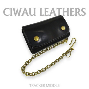 ラフテール【トラッカー　ミドルウォレット】BK　　CW-TR-BK-M_装飾品・工芸品 財布 服飾小物 _【1584862】