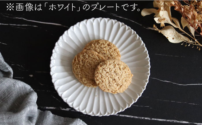 【波佐見焼】マリーゴールド プレート M ライトピンク 5枚セット ケーキ皿 取り皿【翔芳窯】 [FE127]
