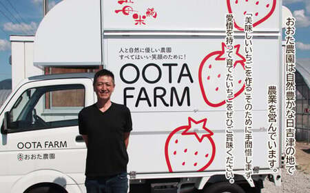 OT01：鳥取県産いちごかおりの　ギフト箱　15粒