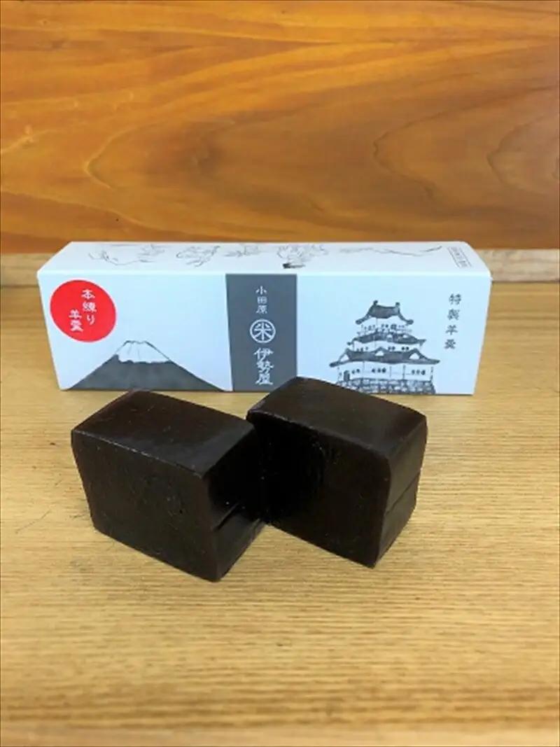 小田原老舗和菓子店の手づくり本練羊羹【和菓子店 手作りようかん 北海道産小豆 職人の手作り 銘菓　和スイーツ 小田原ようかん 特製本練羊羹  神奈川県 小田原市  ようかん ようかん 】