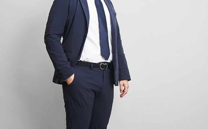 【二宮五郎商店】「あな」がないベルト 【ブラック】