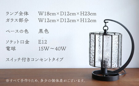 ステンドグラス テーブルランプ ストライプ ランプ / Nijiiro Lamp ニジイロランプ [BBAD010]