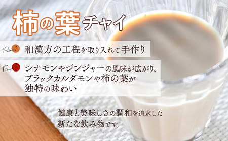 柿のクラフトコーラ＆チャイセット　300ml×2本 飲料 炭酸飲料 チャイ 柿の葉茶 愛知県 豊橋市