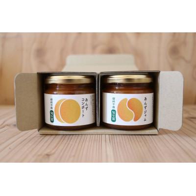 ふるさと納税 千曲市 あんずのコンポート&amp;あんずジャムセット 各1個